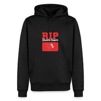 Rip Swim Team. Urologe Gift - Männer Premium Bio Hoodie - Schwarz - Vorne - Nico (187cm)