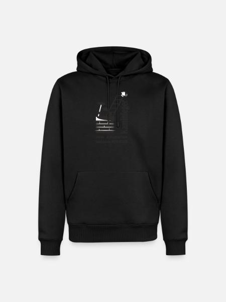 kaminfeger vom aussterben bedroht - Männer Premium Bio Hoodie -
