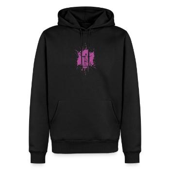 Rio de Janeiro | Christo - Sweat à capuche Premium bio Homme - noir - Devant - Nico (187cm)
