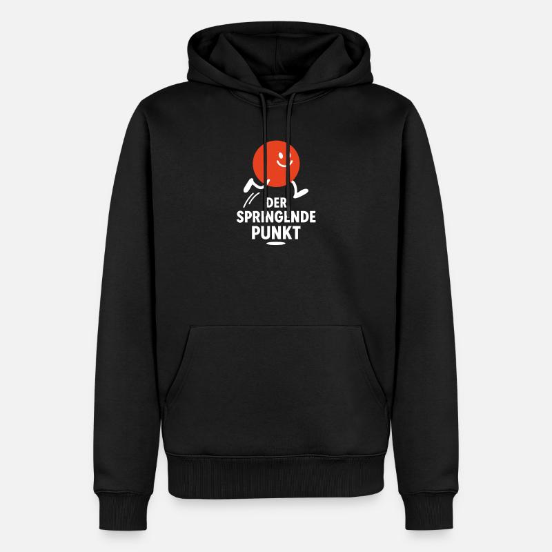 Le but : jeu de mots drôle - Sweat à capuche Premium bio Homme - noir