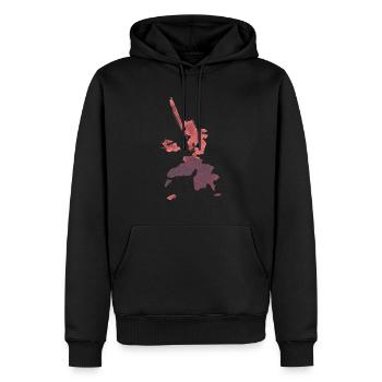 Kendo - Schwertkämpfer - Männer Premium Bio Hoodie - Schwarz - Vorne - Nico (187cm)