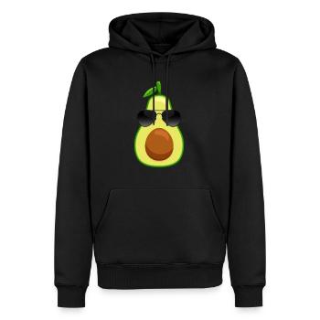 Guacamole Superfood Frucht Coole Avocado - Männer Premium Bio Hoodie - Schwarz - Vorne - Nico (187cm)