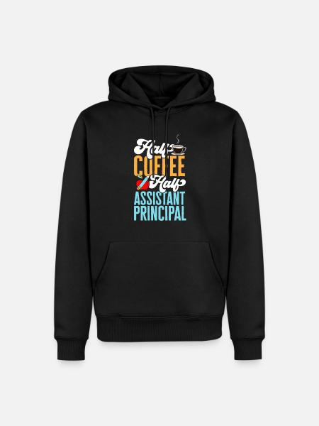 Deputy Principal - Men’s Premium Organic Hoodie - black