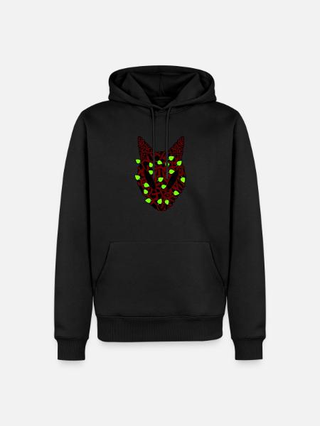 Verdant Ekuroeil - Men’s Premium Organic Hoodie - black