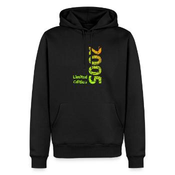 2005 Limited Edition - Männer Premium Bio Hoodie - Schwarz - Vorne - Nico (187cm)