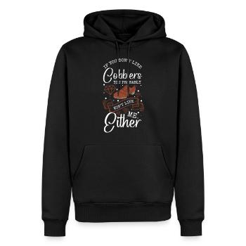 Schuhmacher Beruf Handwerk Leder - Männer Premium Bio Hoodie - Schwarz - Vorne - Nico (187cm)