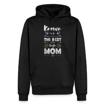 Parents Mother's Day - Men’s Premium Organic Hoodie - black - Front - Nico (187cm)