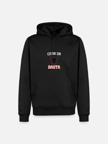 Bullfighting Basta - Men’s Premium Organic Hoodie - black