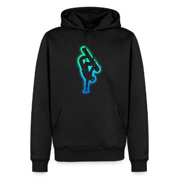 Snowboarder Snowboarden Herren Snowboard Jungen - Männer Premium Bio Hoodie - Schwarz - Vorne - Nico (187cm)