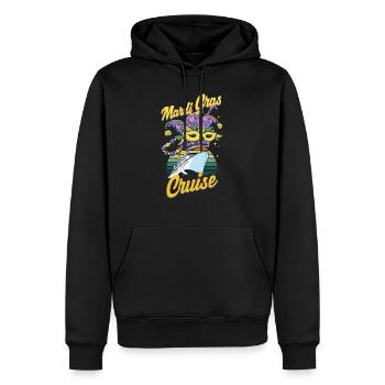 Kreuzfahrt - Männer Premium Bio Hoodie - Schwarz - Vorne - Nico (187cm)