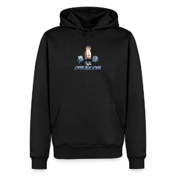 Otterlicious Otter Loutre Gym Cadeau fitness - Sweat à capuche Premium bio Homme - noir - Devant - Nico (187cm)