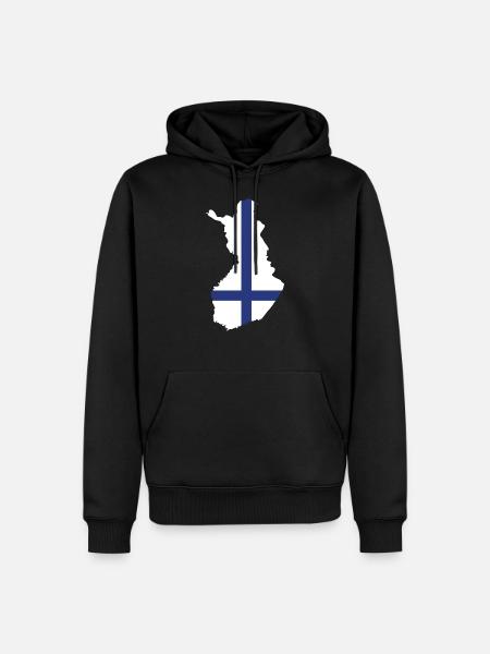 Finland Finnish Finnish Finnish countries - Men’s Premium Organic Hoodie - black