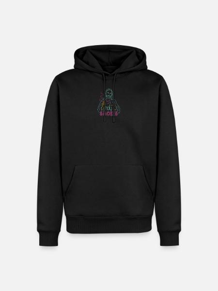 Jesus Holy Smokes Christian - Men’s Premium Organic Hoodie - black