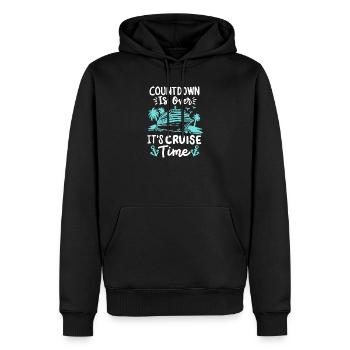 Kreuzfahrt Urlaub - Männer Premium Bio Hoodie - Schwarz - Vorne - Nico (187cm)