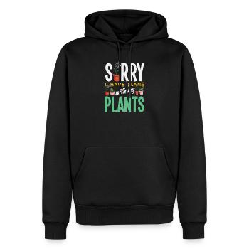 Garten- Und Pflanzenliebhaber Geschenke - Männer Premium Bio Hoodie - Schwarz - Vorne - Nico (187cm)