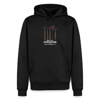 Rechenzentrum Gärtner Garten Gartenarbeit - Männer Premium Bio Hoodie - Schwarz - Vorne - Nico (187cm)