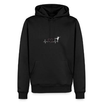 Ballet Dancer Gift Ballerina Ballet Outfit - Men’s Premium Organic Hoodie - black - Front - Nico (187cm)