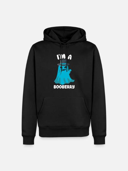 Halloween Spirit Saying - Men’s Premium Organic Hoodie - black