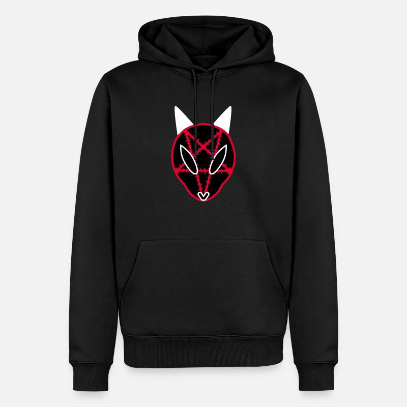 Pentekuroeil - Männer Premium Bio Hoodie - Schwarz