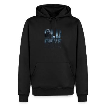 Old guys Gaming - Premium Gaming apperal - Men’s Premium Organic Hoodie - black - Front - Nico (187cm)