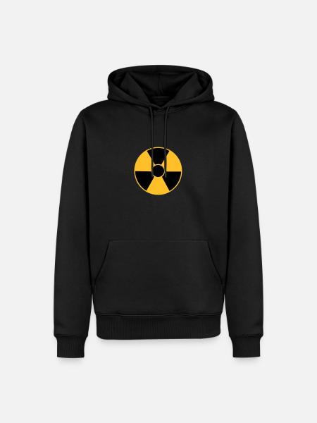 Radio Active 2 - Men’s Premium Organic Hoodie - black