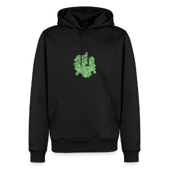 Pesitzide Landwirtschaft landwird bauer agrar grün - Männer Premium Bio Hoodie - Schwarz - Vorne - Nico (187cm)