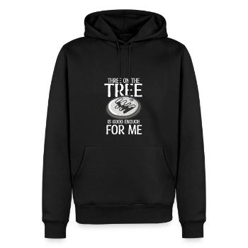 Handschaltgetriebe Car Guys Mechanic - Männer Premium Bio Hoodie - Schwarz - Vorne - Nico (187cm)