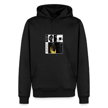 Electronic Music - Geschenk - Männer Premium Bio Hoodie - Schwarz - Vorne - Nico (187cm)