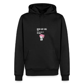 Neurology Girl Doctor ou Neurologist Gift - Sweat à capuche Premium bio Homme - noir - Devant - Nico (187cm)