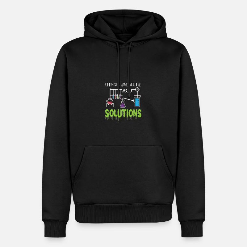 Toutes les solutions Chercheurs Poison - Sweat à capuche Premium bio Homme - noir