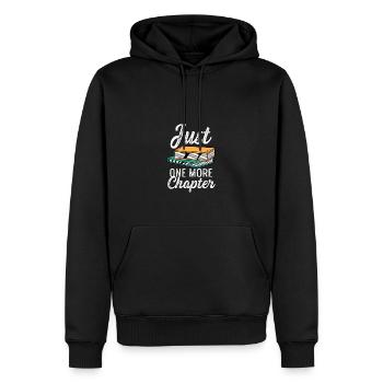 Another Chapter Book Lovers Poison - Men’s Premium Organic Hoodie - black - Front - Nico (187cm)