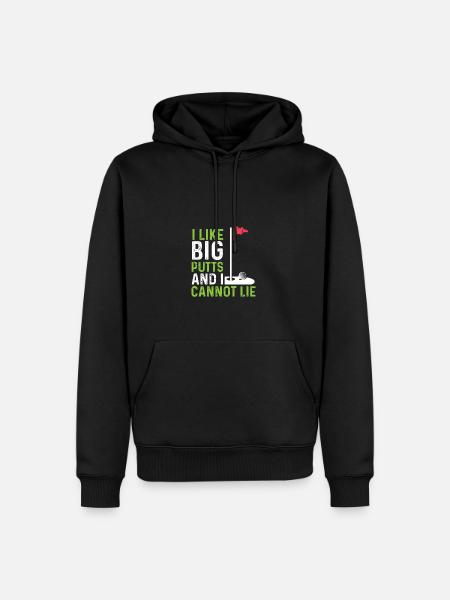How big putts hobbyist poison - Men’s Premium Organic Hoodie - black