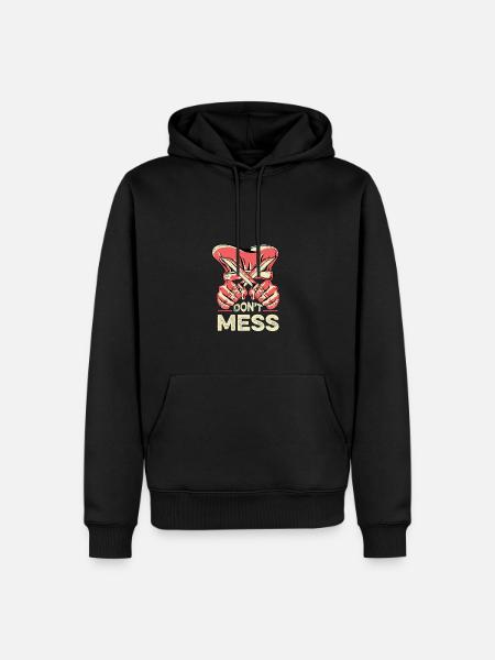 Don't poison food critics - Men’s Premium Organic Hoodie - black