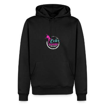La montre couleur rend le groupe drôle de citation Color Guar - Sweat à capuche Premium bio Homme - noir - Devant - Nico (187cm)