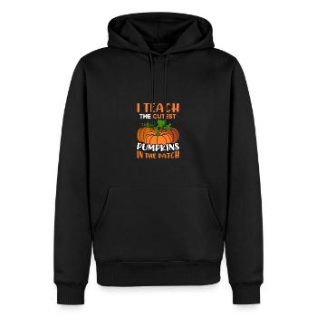 Enseignant Halloween Pré-K Enseignant Maternelle Le Plus Mignon - Sweat à capuche Premium bio Homme - noir - Devant - Nico (187cm)