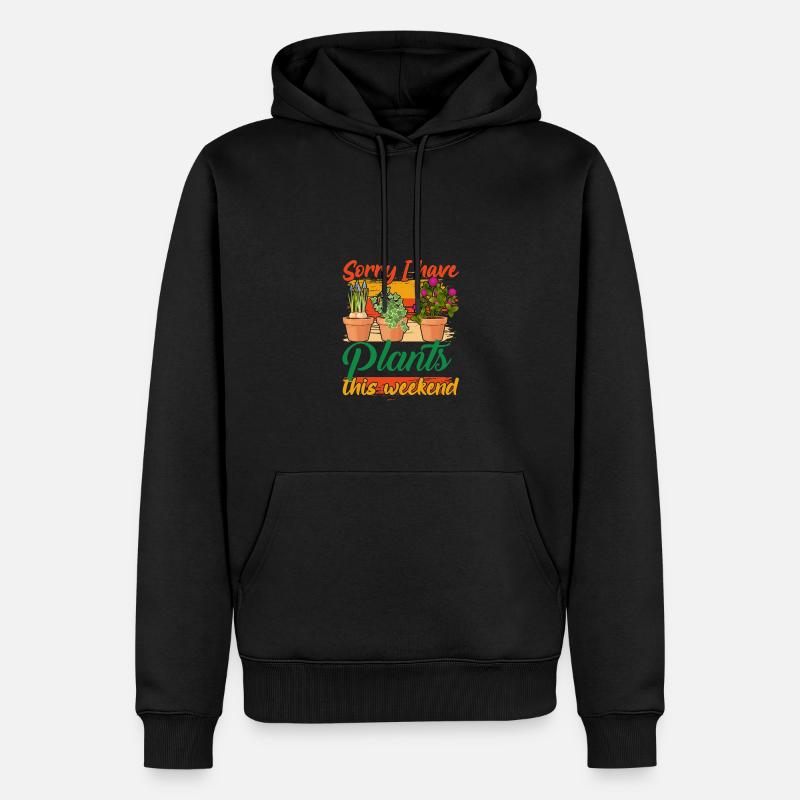 Désolé, j’ai sucré ce week-end - Sweat à capuche Premium bio Homme - noir