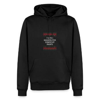 La saison des pantalons extensibles fête de Noël Noël R - Sweat à capuche Premium bio Homme - noir - Devant - Nico (187cm)