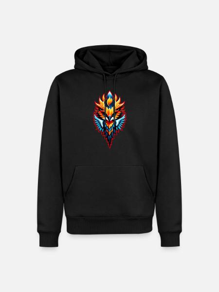 Phenix - Phoenix - Firebird - Men’s Premium Organic Hoodie - black