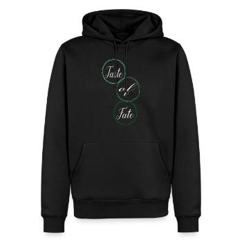 artisanat culinaire art de la blague de cuisine - Sweat à capuche Premium bio Homme - noir - Devant - Nico (187cm)