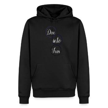 Birthday Adventure Activities Fun Quote - Men’s Premium Organic Hoodie - black - Front - Nico (187cm)