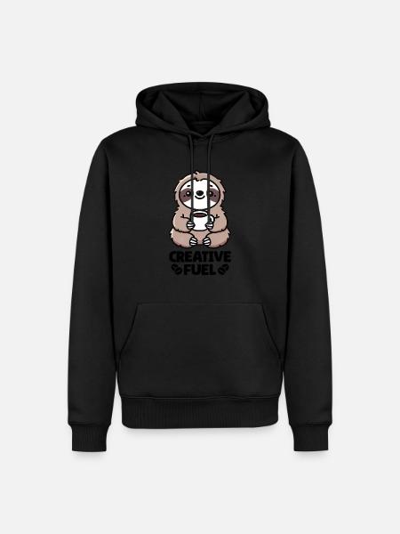 Creative Fuel Coffee Lover - Men’s Premium Organic Hoodie -