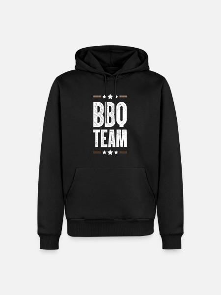 Bbq Team - Men’s Premium Organic Hoodie - black