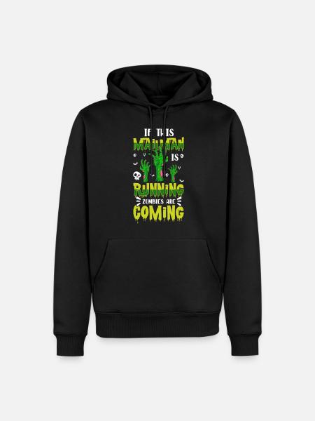 Postman Profession Mail Mailbox - Men’s Premium Organic Hoodie - black