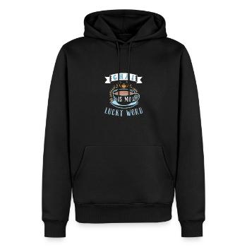 Chai Latte Tee trinken Teetrinker - Männer Premium Bio Hoodie - Schwarz - Vorne - Nico (187cm)