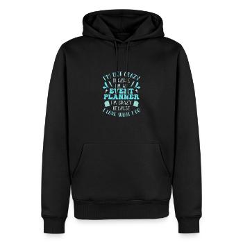 Eventmanager Event Veranstaltungskaufmann - Männer Premium Bio Hoodie - Schwarz - Vorne - Nico (187cm)
