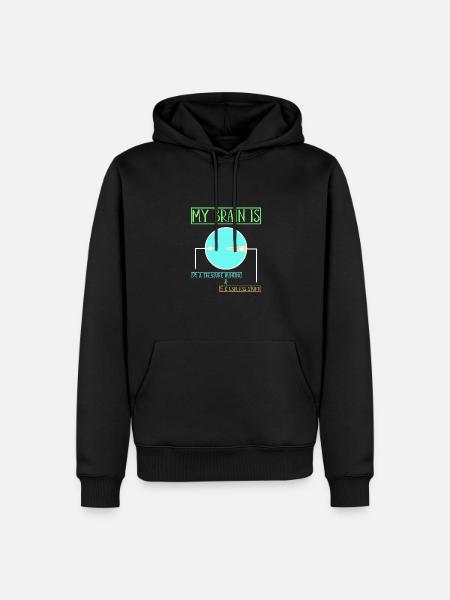 Treasure Hunter Treasure Hunt Metal Detector - Men’s Premium Organic Hoodie - black