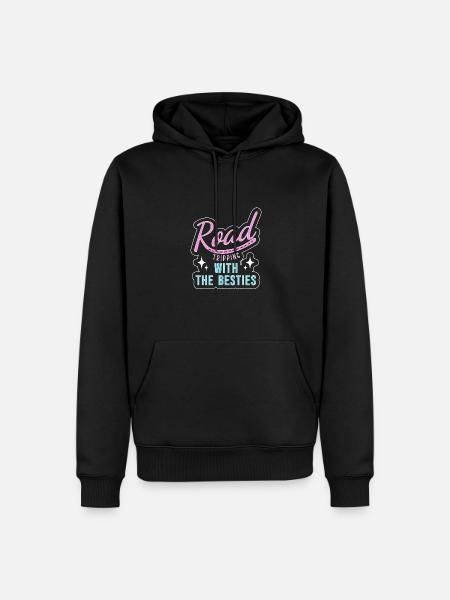 Road Trip - Männer Premium Bio Hoodie - Schwarz