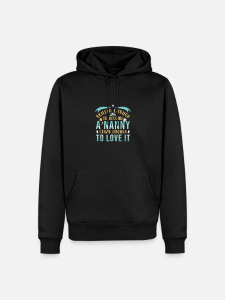 Nanny Babysitter Childminder - Men’s Premium Organic Hoodie - black
