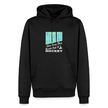 Eiskunstlauf - Männer Premium Bio Hoodie - Schwarz - Vorne - Nico (187cm)