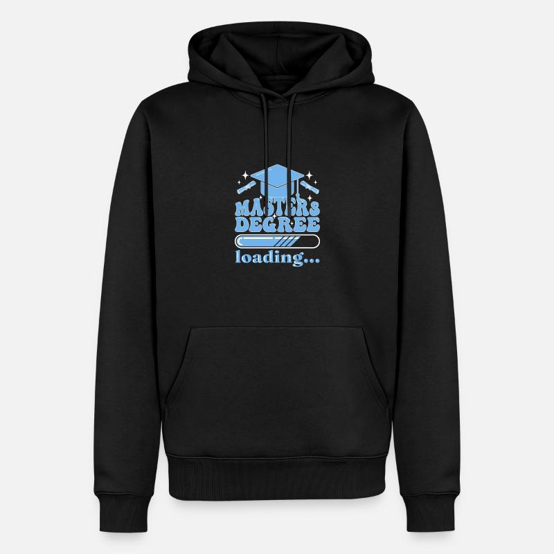 Master Université - Sweat à capuche Premium bio Homme - noir